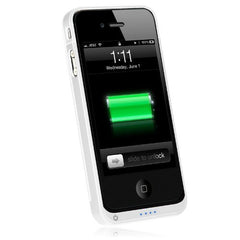 Naztech MFI Power Case iPhone 4S Wht RTL
