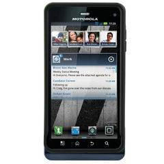 Motorola Droid 3 - Rubberized SnapOn Case Blk